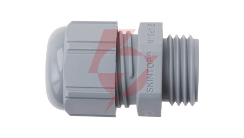 Dławnica kablowa poliamidowa M16 IP68 SKINTOP ST-M 16x1,5 ciemnoszara 53111010