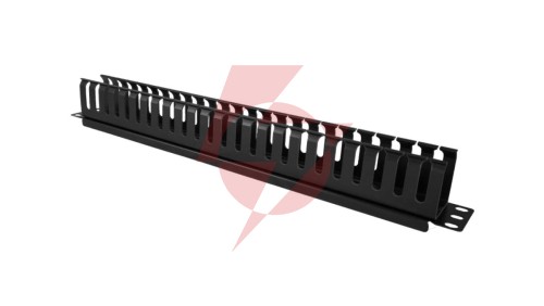 Organizator kabli 1U 19 z pokrywą maskującą PK008