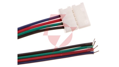 Złączka XC11 do taśm led RGB z przewodem 2m
