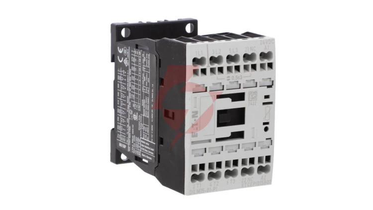 Stycznik mocy DILM15-01(24VDC)-PI 3P 380 V 400 V 7.5 kW 1R 24 V DC Push-In 199258