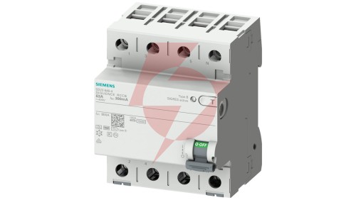Wyłącznik różnicowoprądowy 4P 63A 0,03A Typ B 400V AC 5SV3346-4