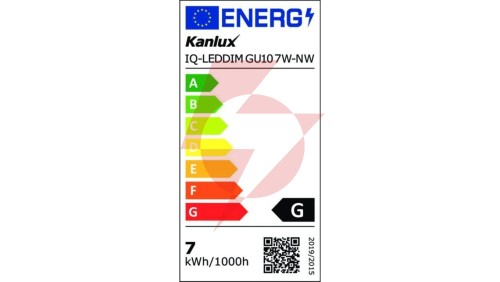 Żarówka LED GU10 IQ-LEDDIM 7W-NW 575lm 4000K barwa neutralna ściemnialna 3 lata Gwarancji 35247