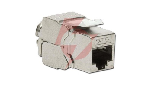 Moduł Keystone RJ45 Cat6a 10G beznarzędziowy ekranowany slim IWP-MD 10G/STP-SL