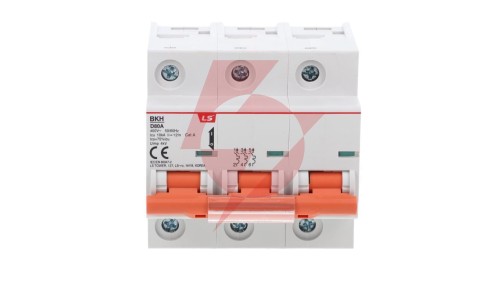Wyłącznik nadprądowy 3P D 80A 10kA AC BKH 06110350R0