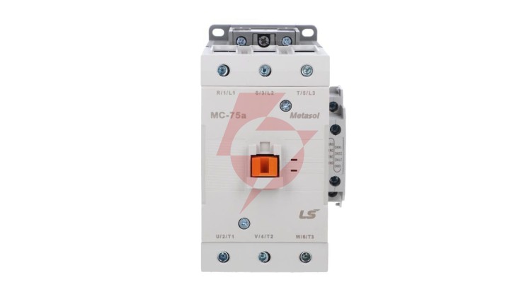 Stycznik 75A 3P 37kW 24V DC 1Z1R MC-75a 24VDC 1a1b