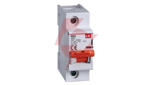Wyłącznik nadprądowy 1P D 63A 10kA AC BKH 06110333R0