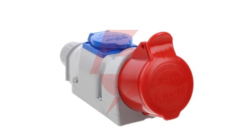Zestaw 1x16a 5P 400V + gniazdo 230V nr 175