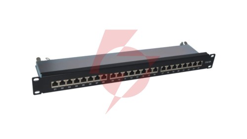 Patch panel STP kat.6A 24 porty LSA 1U PK040