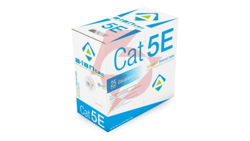 Kabel teleinformatyczny typu linka U/UTP kat.5e PVC Eca szary ALANTEC /305m/