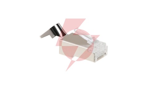 Wtyk RJ45 STP na gruby drut 23 AWG do zaciskarki specjalnej NI036 ALANTEC WT108