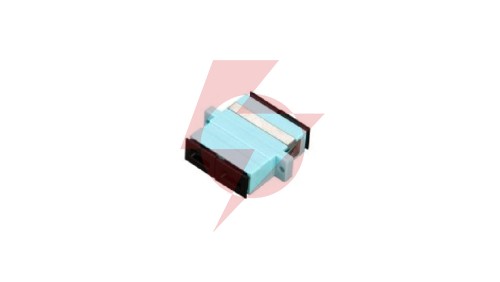 Adapter światłowodowy multimodowy MM OM3 SC duplex FOA-SC-MMD-3