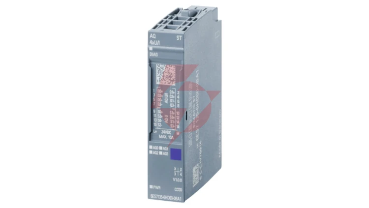 Moduł wyjść analogowych SIMATIC ET 200SP 6ES7135-6HD00-0BA1