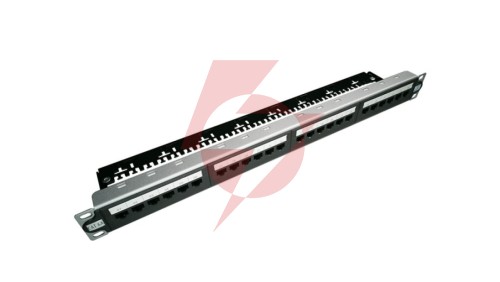 Patch panel UTP kat.6A 24 porty LSA 1U PK051