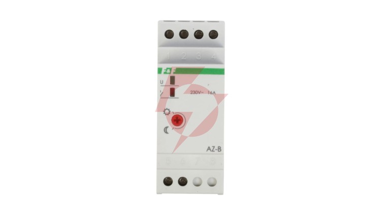 Automat zmierzchowy 16A 230V 2-1000lx DIN AZ-B