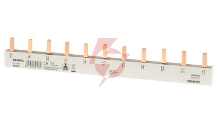 Szyna łączeniowa 3P 10mm2 sztyftowa 11 modułowa (dla RCCV 3+N z lewej strony) pełna izolacja 5ST3667