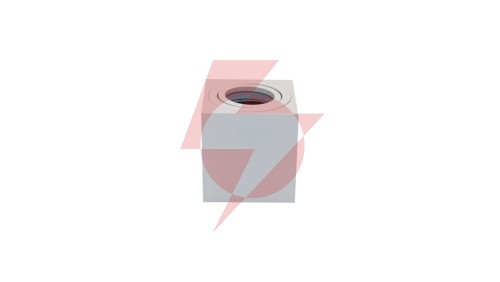 Oprawa Halogenowa GU10 Natynkowa Kwadrat Biała OHN-2B