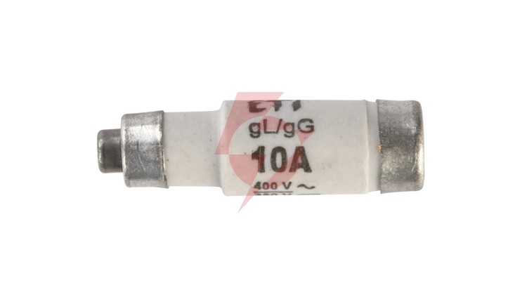 Wkładka bezpiecznikowa D01 10A gG 400V AC/250V DC E14 002211004