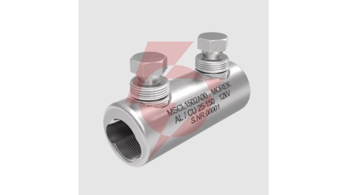 Złączka śrubowa MSCL150 Al/Cu 25-150mm² 12kV 2xśruba aluminiowa zrywalna MSCL1502A00