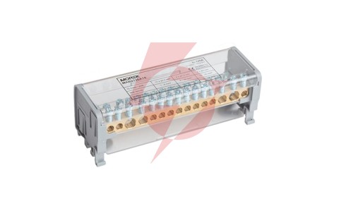 Blok dystrybucyjno-rozdzielczy MOBLOCK 2P 1000V 125A -15 2x35 + 2x25 + 11x6mm² TS35 MAB2126A18