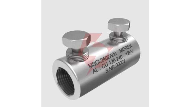 Złączka śrubowa MSCL240 Al/Cu 120-240mm² 12kV 2xśruba aluminiowa zrywalna MSCL2402A00