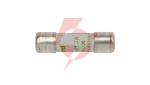 Wkładka bezpiecznikowa cylindryczna 10x38mm 2A aM 500V HPC 013002