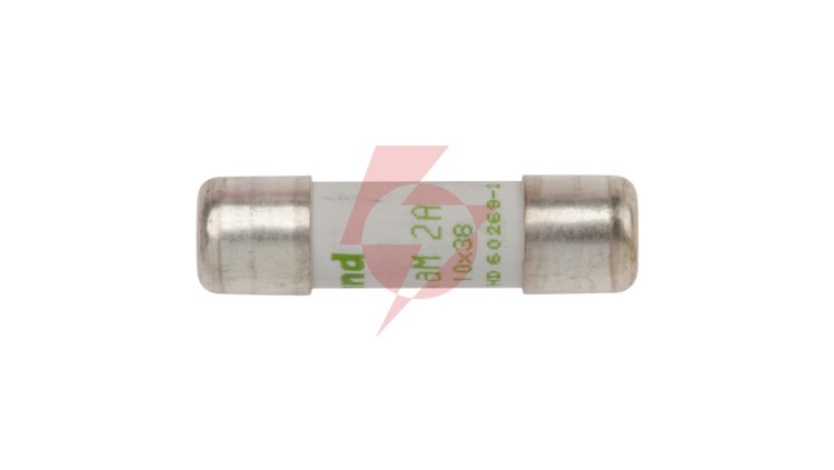 Wkładka bezpiecznikowa cylindryczna 10x38mm 2A aM 500V HPC 013002