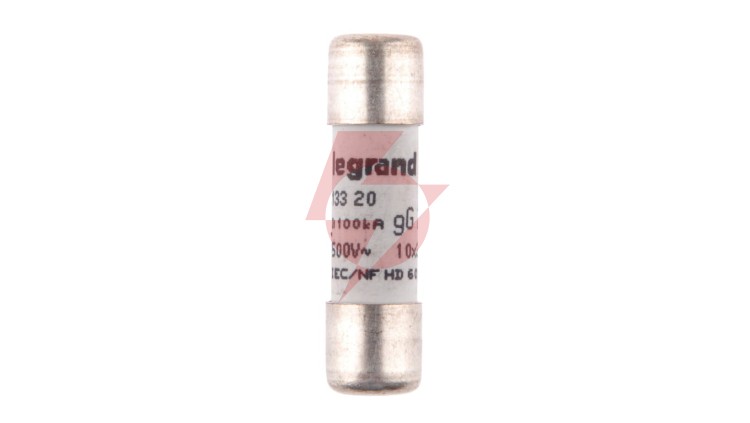 Wkładka bezpiecznikowa cylindryczna 10x38mm 20A gG 500V HPC 013320