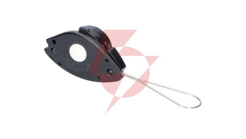 Uchwyt odciągowy FTTH, do kabli światłowodowych Extralink Fish