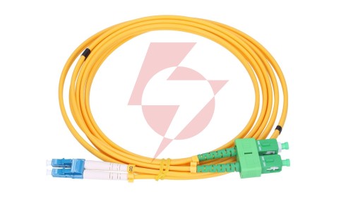 Patchcord Jednomodowy, Duplex, G652D, 3mm, 15m Extralink SC/APC-LC/UPC