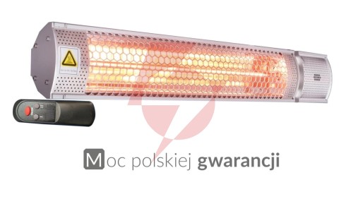 Promiennik podczerwieni XD-Y 2000W IP55 z pilotem Selfa