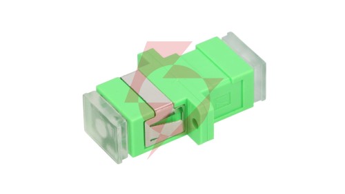 Adapter Jednomodowy, Simplex, z bezbarwnymi zaślepkami Extralink SC/APC