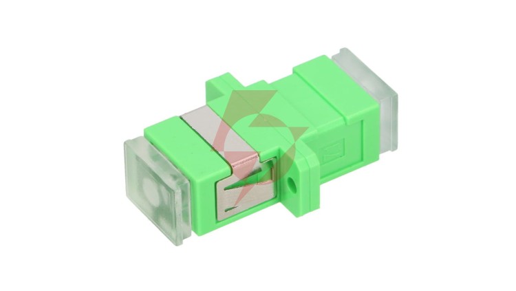 Adapter Jednomodowy, Simplex, z bezbarwnymi zaślepkami Extralink SC/APC
