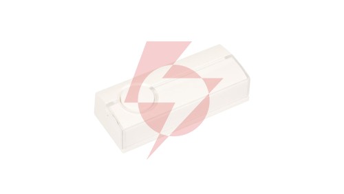 Przycisk /dzwonek/ IP44 1A/250V biały PDJ-213 YNS10000007
