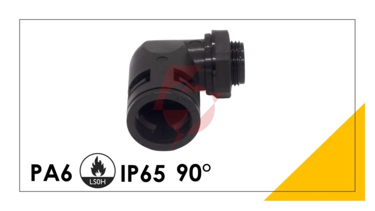Dławik do peszla 90 ANA-QUICK M20x1,5-NW17 - BLACK 968.320.2 /1szt./