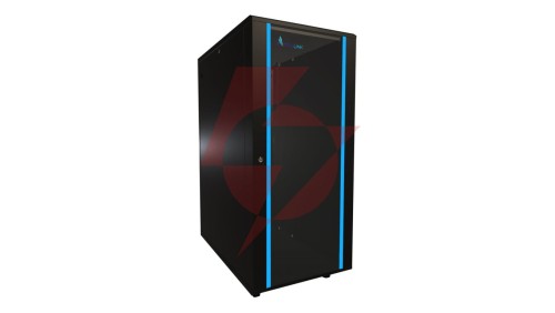 Szafa rack stojąca Extralink 27U 600x1000 Czarna