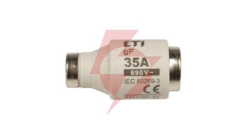 Wkładka bezpiecznikowa 35A DIII gF / BiWts 500V E33 002313101