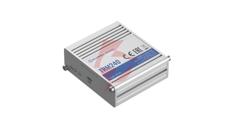 Przemysłowy modem 4G/LTE (Cat 1), 3G, 2G, mini SIM, IP30 Teltonika TRM240