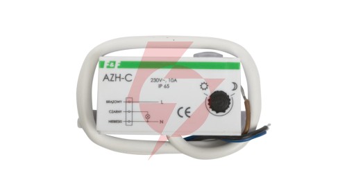 Automat zmierzchowy 10A 230V 2-1000lx obudowa miniaturowa IP65 AZH-C