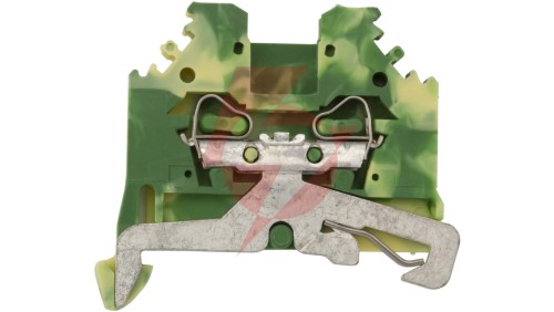 Złączka szynowa ochronna 2,5mm2 żółto-zielona 280-107