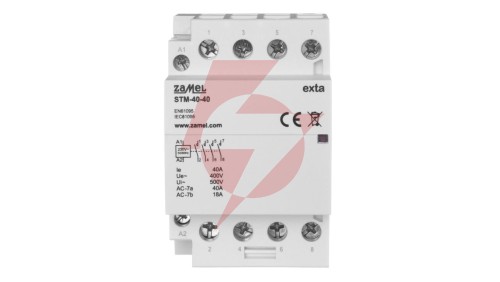 Stycznik modułowy instalacyjny 40A 4xZ 230V AC typ: STM-40-40 EXT10000296
