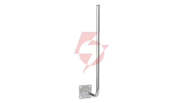 Uchwyt murowy 250x750mm, stal, ocynk Extralink L250x750 Fi 25mm