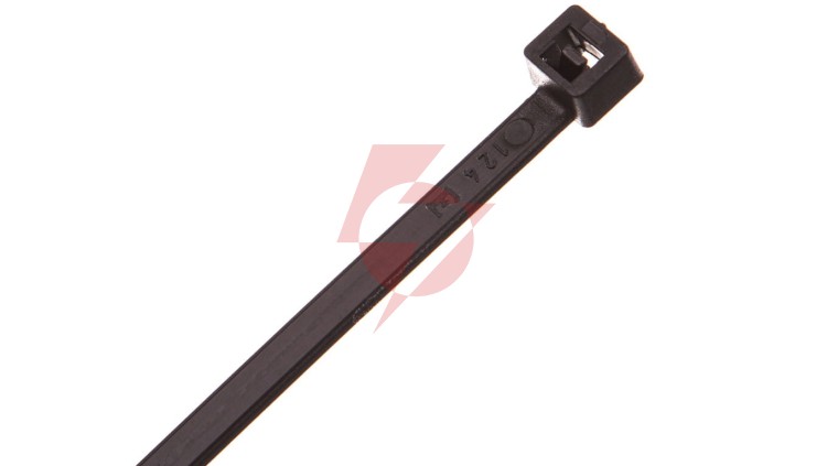 Opaska kablowa 370x3,5 czarna UV /100szt/ 5308Q BMN3736Q