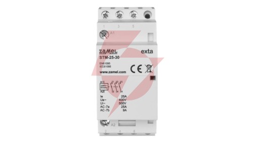 Stycznik modułowy instalacyjny 25A 3Z 230V AC, typ: STM-25-30 EXT10000291