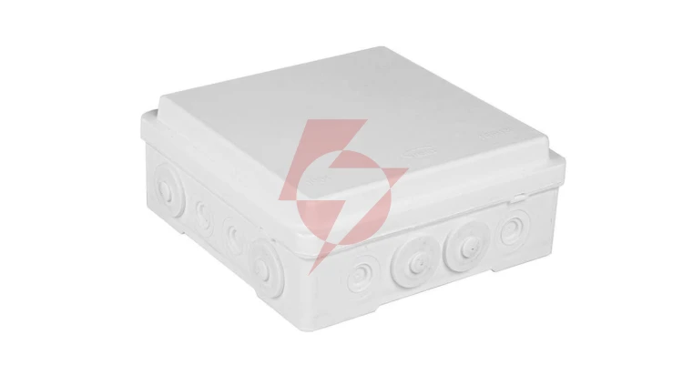 Puszka naścienna przyłączeniowa 130x52x130 mm, z 4 dławnicami, IP54, odporna na UV, NPP130 biała 35390006