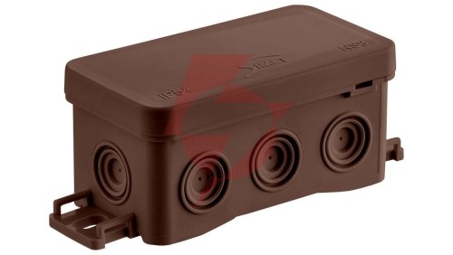 Puszka naścienna 45x40x85mm z dławnicą zintegrowaną samozatrzaskowa bezhalogenowa odporna na UV 35357115