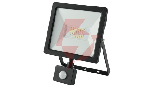 Projektor LED 50W 5700lm 4000K Premium z czujnikiem czarny IP65 GW-0015