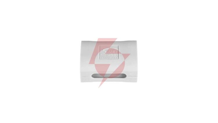 Mufa żelowa kablowa 3x2,5mm², MGB3 szara 89001002