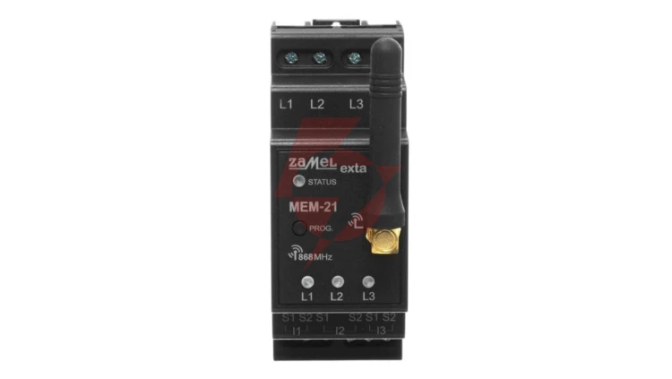 Dwukierunkowy zestaw do pomiaru energii elektrycznej monitor MEM-21+ kontroler EFC-01 ZPE-22 EXL10000061