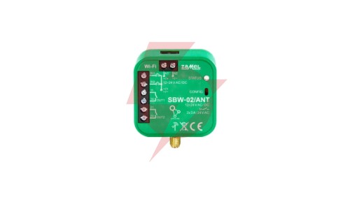 Sterownik bramowy WI-FI 2-kanałowy z anteną zewnętrzną SBW-02/ANT SPL10000035