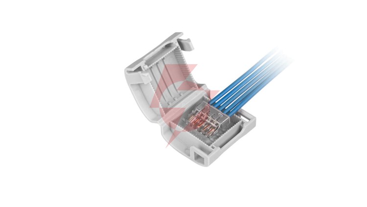 Mufa żelowa kablowa 2x2,5mm², MGB2 szara 89000002